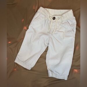 GAP Kids Cream Jogger Sweatpants